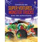 Construis tes super-voitures et monster trucks avec des autocollants : Volume combiné : Dès 5 ans