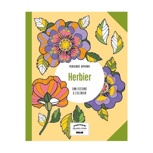 Herbier : 100 dessins à colorier, Les petits cahiers harmonie