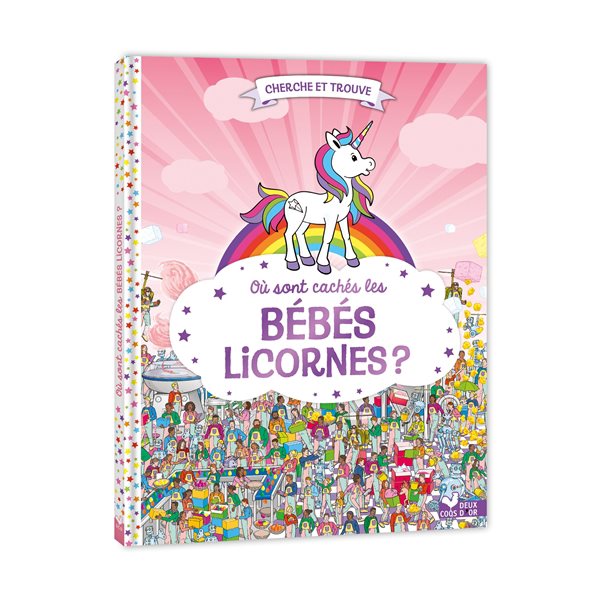 Où sont cachés les bébés licornes ?, Cherche et trouve