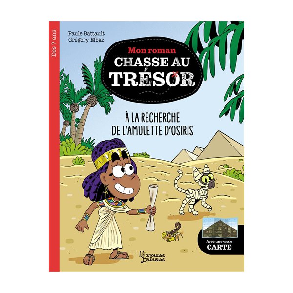 A la recherche de l'amulette d'Osiris, Mon roman chasse au trésor