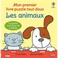 Les animaux : 4 puzzles tout doux de 2 pièces