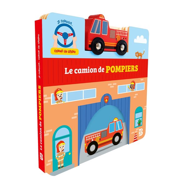 Le camion de pompiers