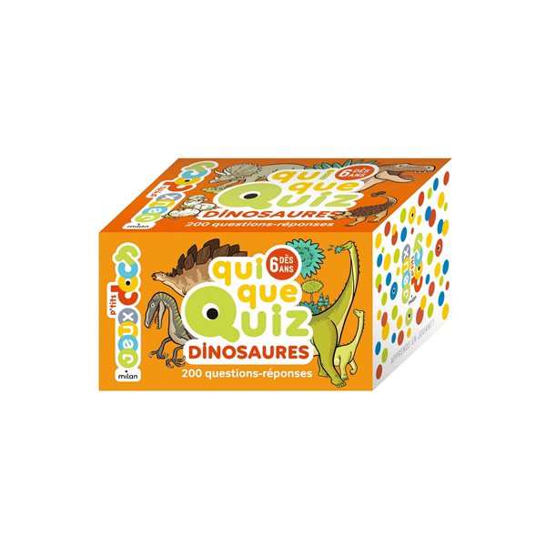 Quiquequiz dinosaures : 200 questions-réponses, Jeux p'tits docs