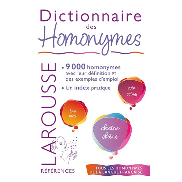 Dictionnaire des homonymes, Références Larousse