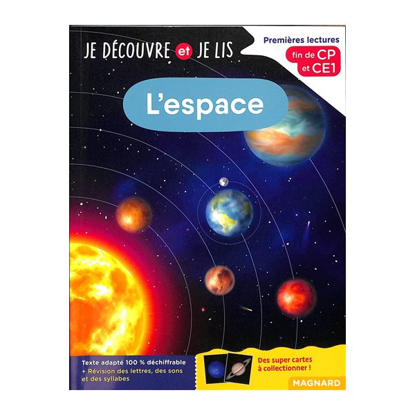 L'espace : premières lectures, fin de CP et CE1, Je découvre et je lis