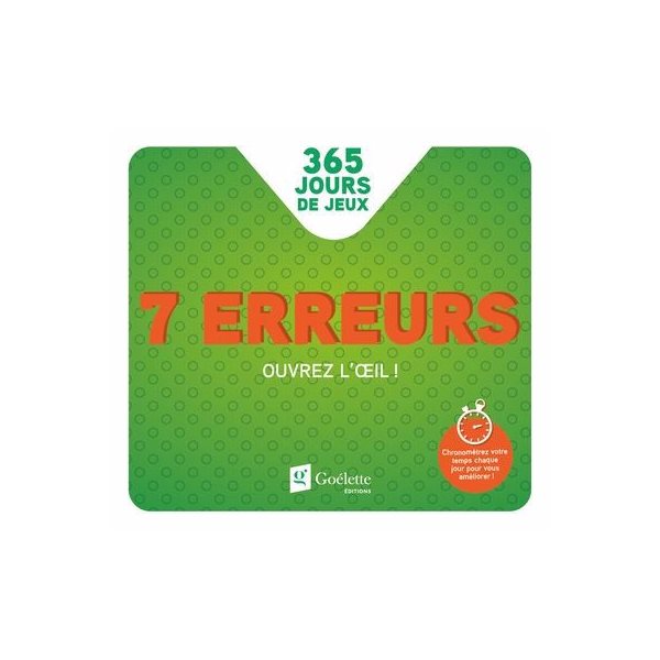 7 erreurs : Ouvrez l'oeil !, 365 jours de jeux