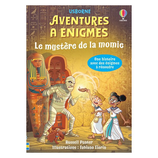 Le mystère de la momie, Aventures à énigmes