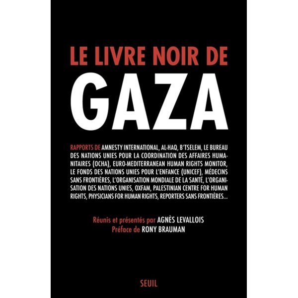 Le livre noir de Gaza