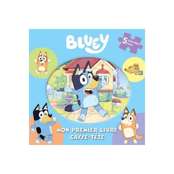 Bluey : mon premier livre casse-tête