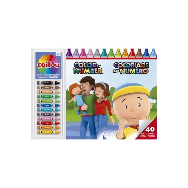 Coloriage par numéro, Caillou 3D