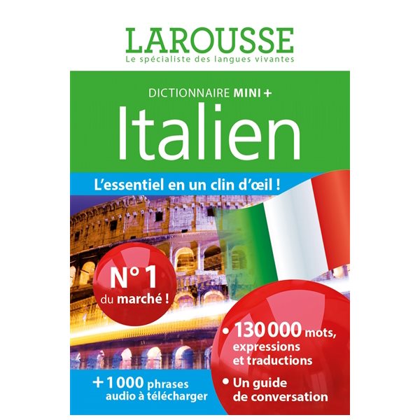 Larousse mini-dictionnaire : français-italien, italien-français = Larousse mini dizionario : francese-italiano, italiano-francese, Mini-dictionnaire. Dictionnaire mini plus