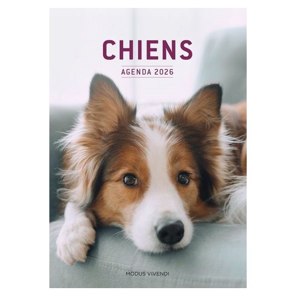 Chiens - Agenda 2026 : Une année qui aura du chien !