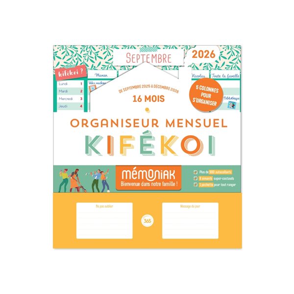 Kifékoi, organisateur Mémoniak 2026 : 16 mois, de septembre 2025 à décembre 2026