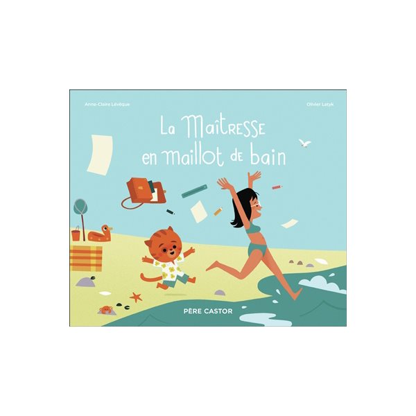 La maîtresse en maillot de bain