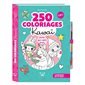 250 coloriages kawaï
