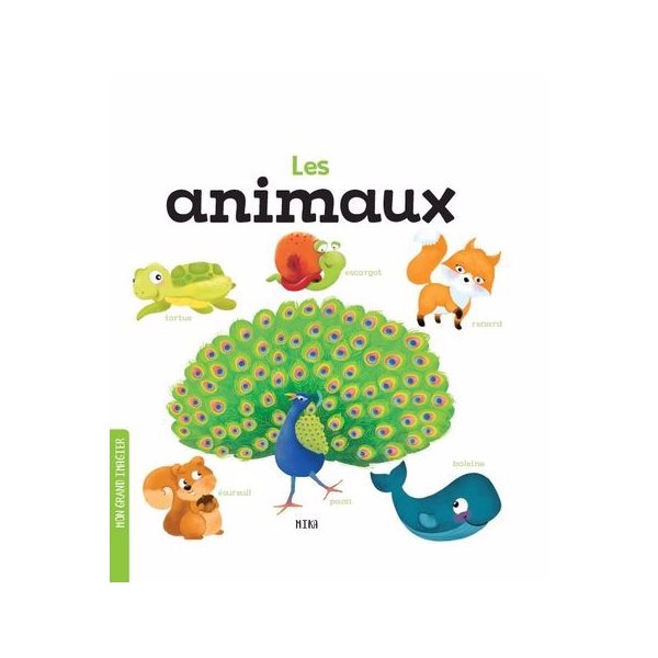Les animaux, Mon grand imagier