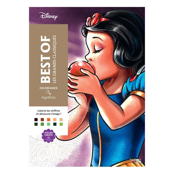 Best of : les grands classiques : coloriages mystères, Art-thérapie