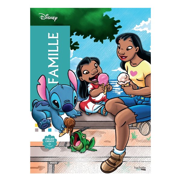 Coloriages mystères Disney : Famille