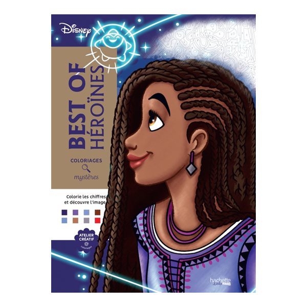 Coloriages mystères Disney : Best of Héroïnes