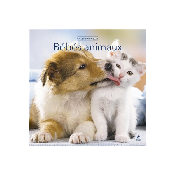 Calendrier 2026 : Bébés Animaux