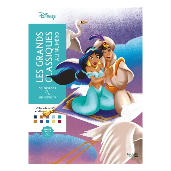 Coloriages au numéro Disney, Les Grands classiques