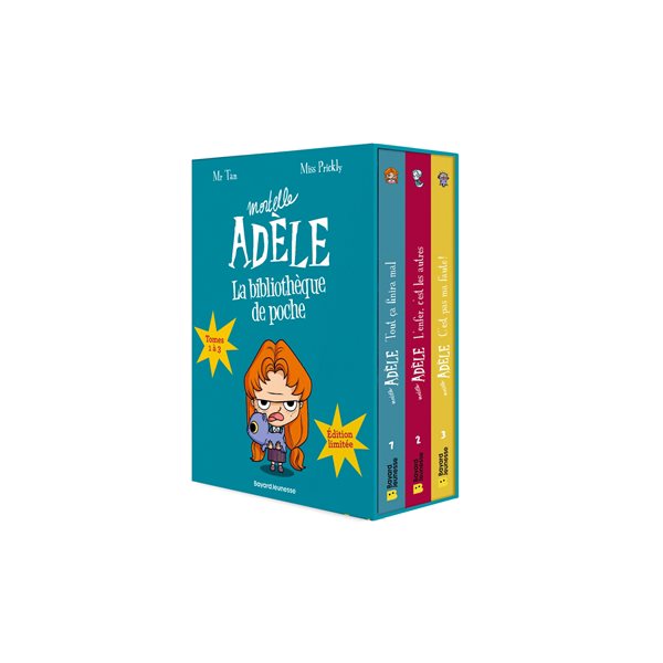 Mortelle Adèle : la bibliothèque de poche : tomes 1 à 3
