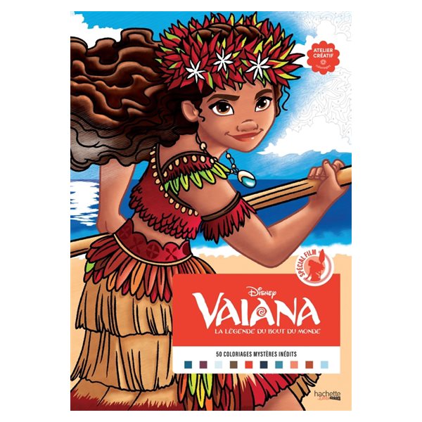 Coloriages mystères Disney - Spécial Film : Vaiana