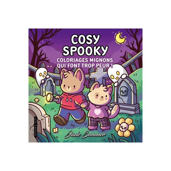 Cosy spooky : coloriages mignons qui font trop peur !