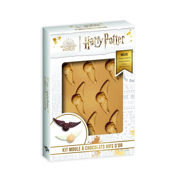 Harry Potter : kit moule à chocolats vifs d'or