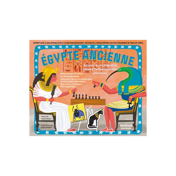 Egypte ancienne : Découvre en jouant le monde fantastique des pharaons