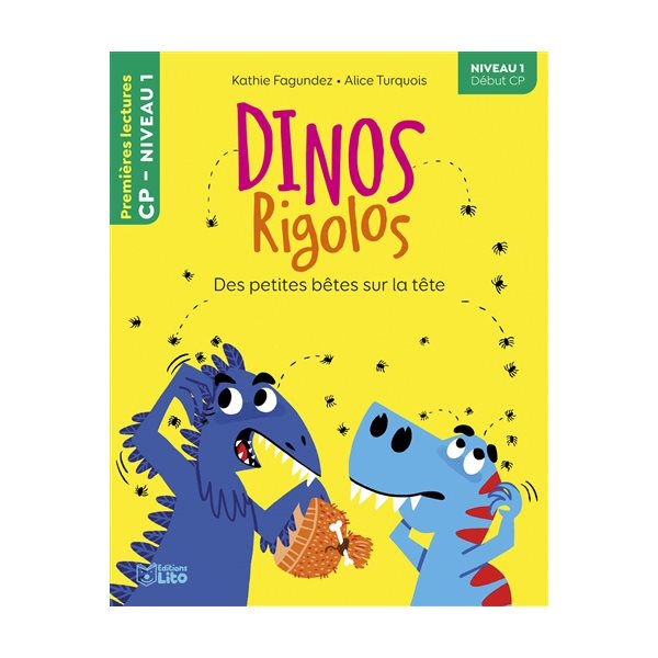 Des petites bêtes sur la tête, Tome 32, Dinos rigolos