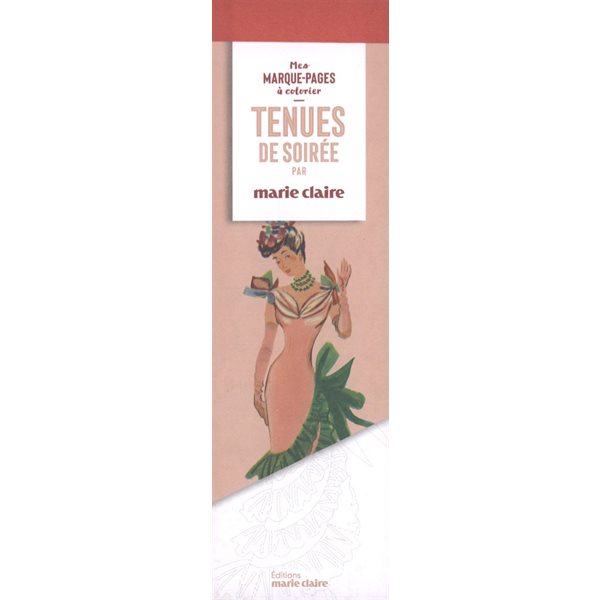 Tenues de soirée, Mes marque-pages à colorier