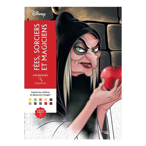 Coloriages Mystères Disney : Fées, sorciers et magiciens