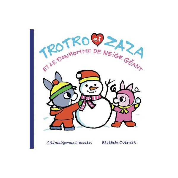 Trotro et Zaza et le bonhomme de neige géant, Tome 41, Trotro et Zaza