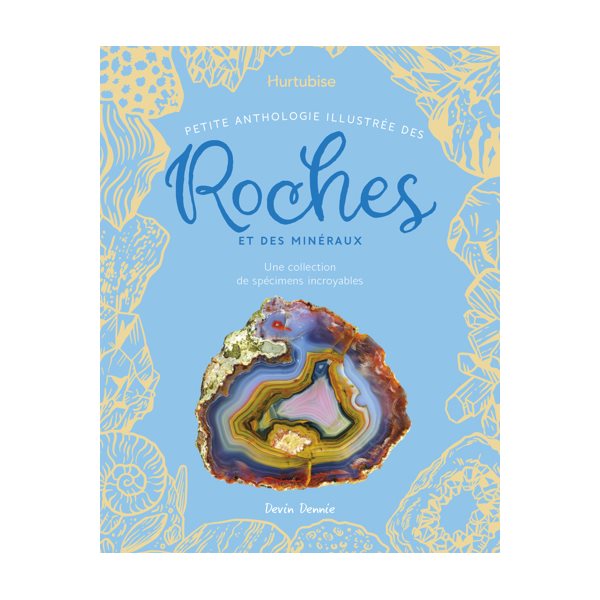Petite anthologie illustrée des roches et des minéraux : Une collection de spécimens incroyables