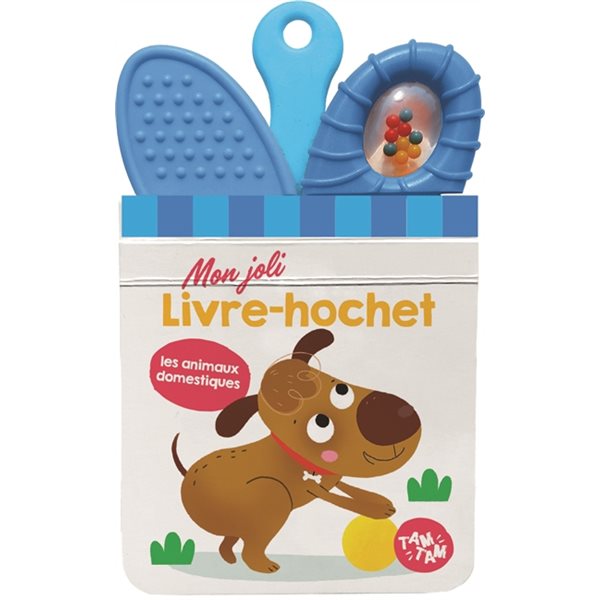 Les animaux domestiques, Mon joli livre-hochet