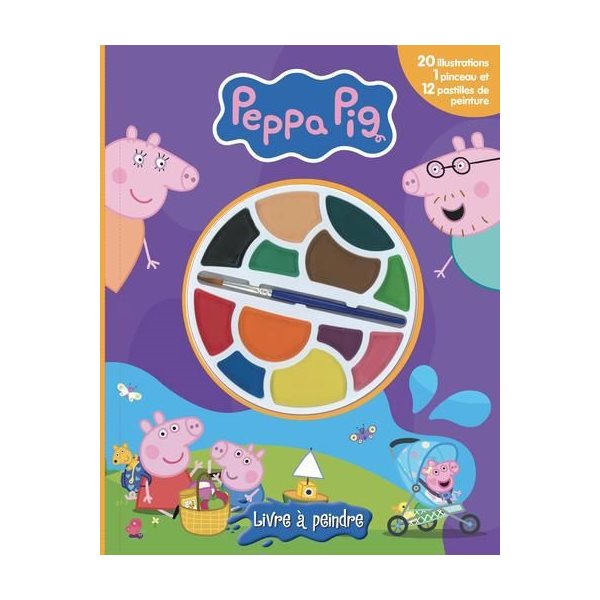 Hasbro Peppa Pig 2, Livre à peindre