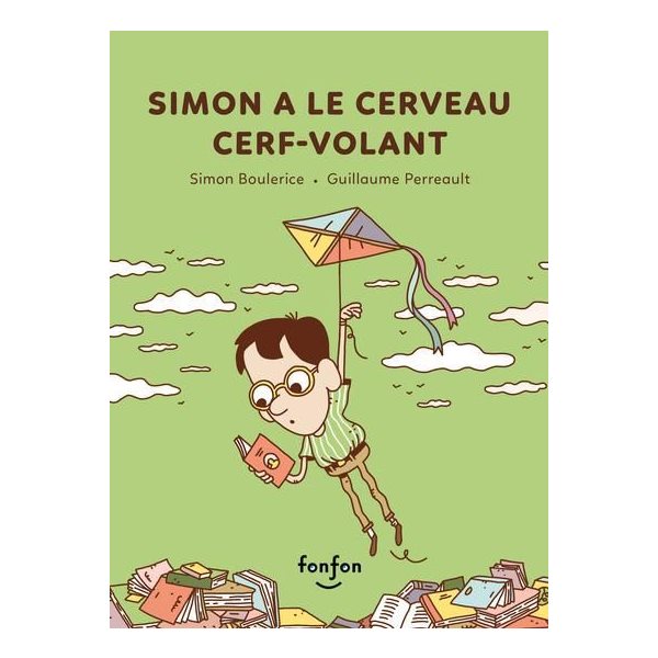 Simon a le cerveau cerf-volant