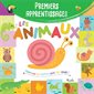 Les animaux : passe sur les chiffres avec ton doigt !, Premiers apprentissages