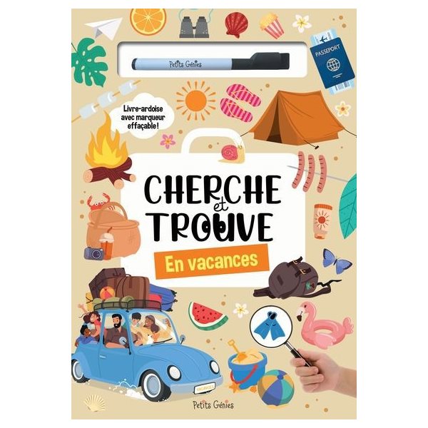 Les vacances, Cherche et trouve