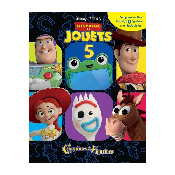 Disney Pixar Histoire de jouets 5, Comptines et Figurines