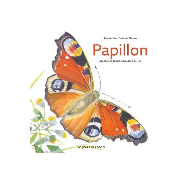 Papillon : une journée dans la vie du paon du jour