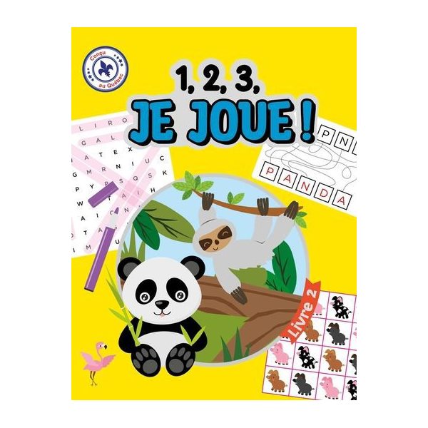 1, 2, 3, je joue! : Livre 2