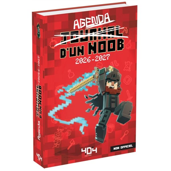 Agenda Journal d'un Noob 2026-2027