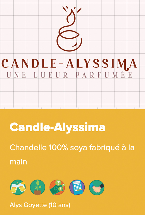 Candle Alyssima